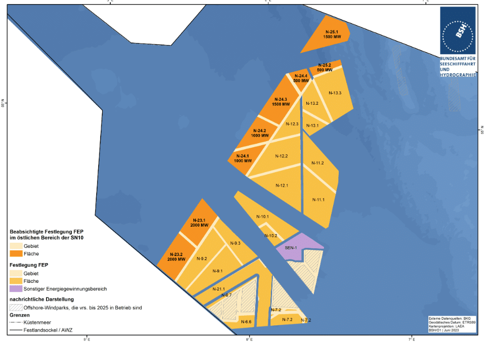 New location and capacity expected in updated German site draft