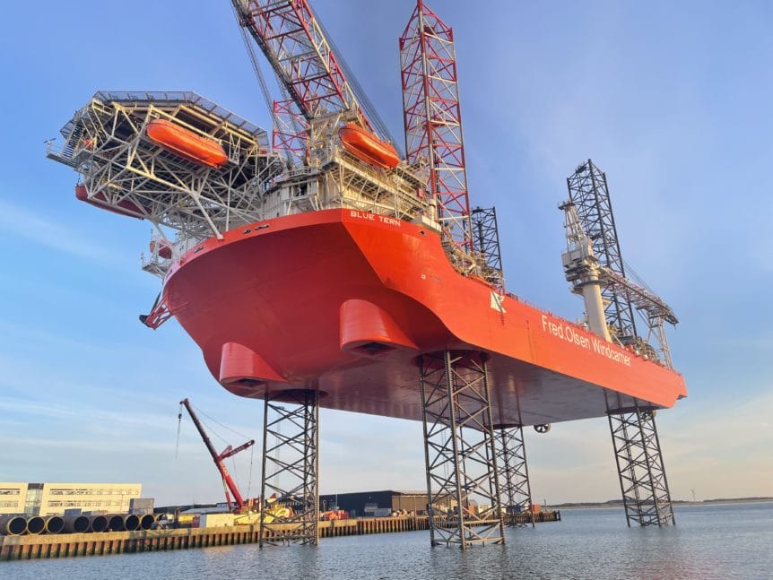 Blue Tern Completes Turbine Installation at Baltic Eagle