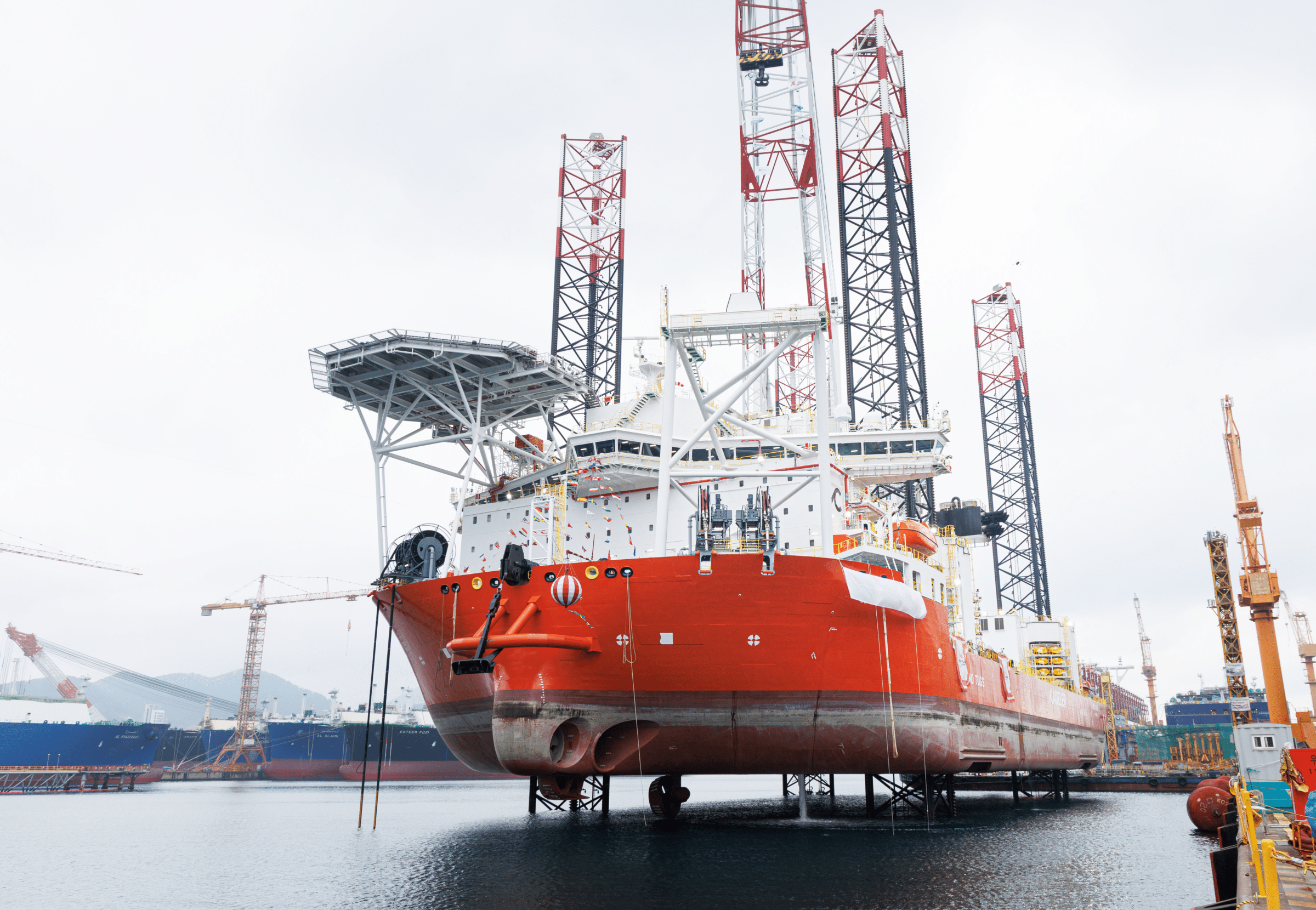 Delivery of a New M-Class Jack-Up Vessel for Cadeler