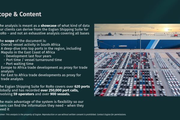 South Africa Deep-sea RoRo Ports 2021 – 2024-2